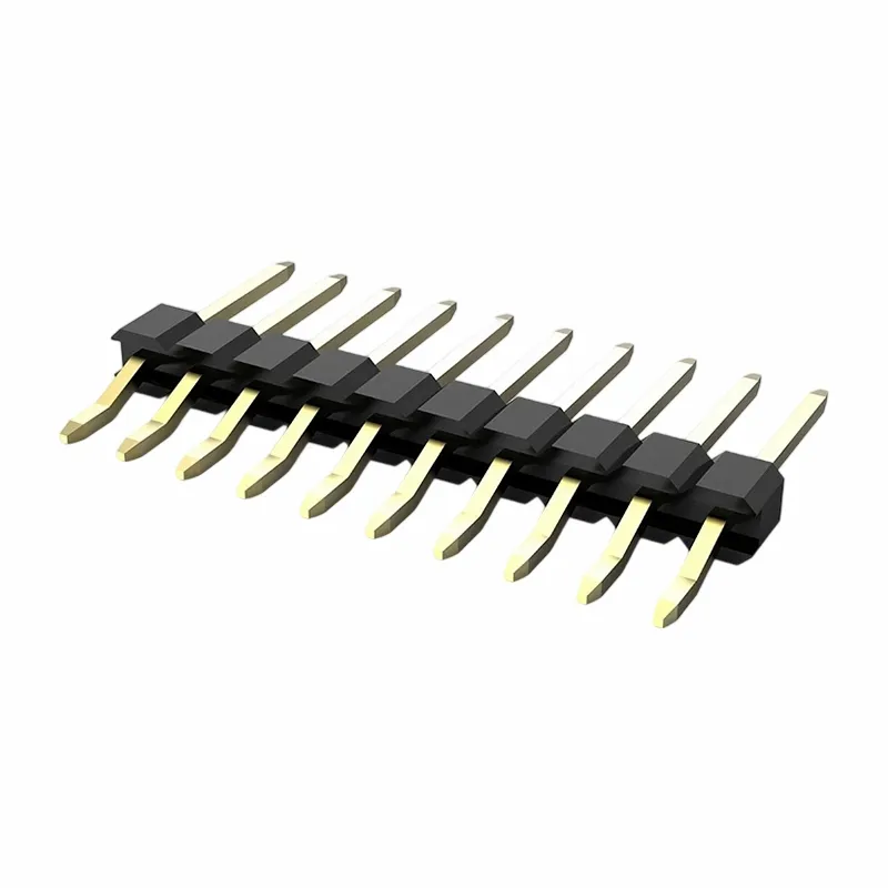 1.0mm pinna haus stakur röð Rétt horn SMT