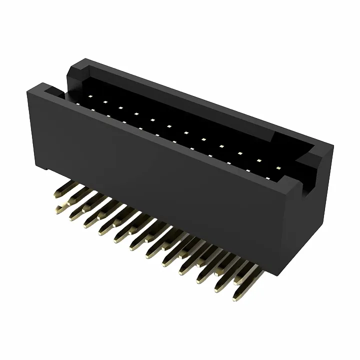 1,27mm kassakaukur karlkyns tvöfaldur röð smt