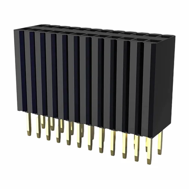 1.27x2.54mm kvenkyns haus