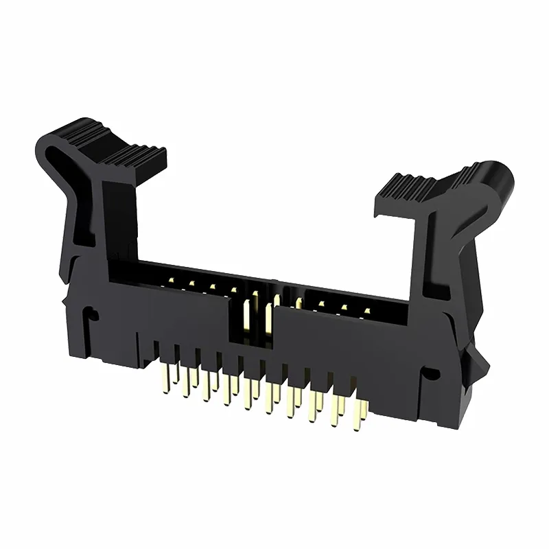 2,54mm kassaskoti með klemmum beint