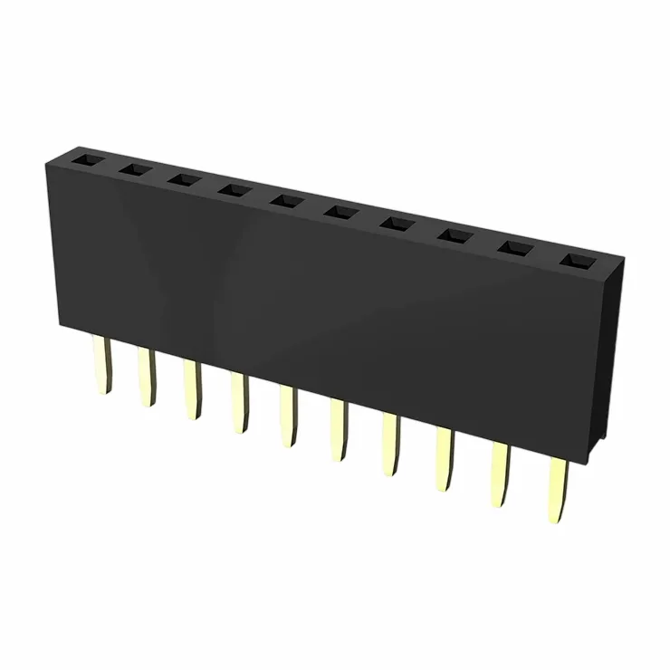 2.54mm kvenkyns haus stakur röð beinni y gerð