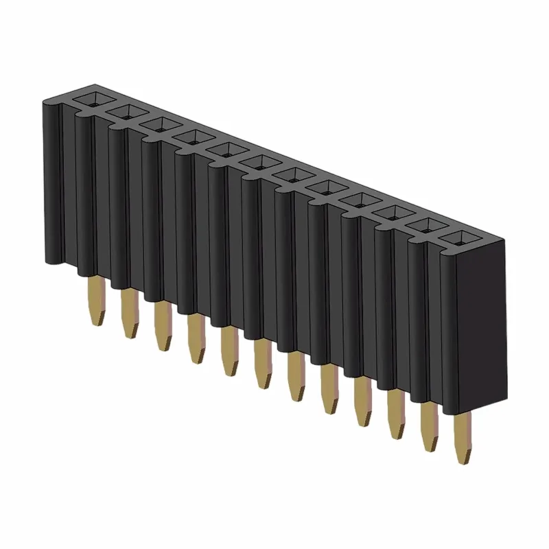 2.54mm kvenkyns haus stakur röð O Type-1