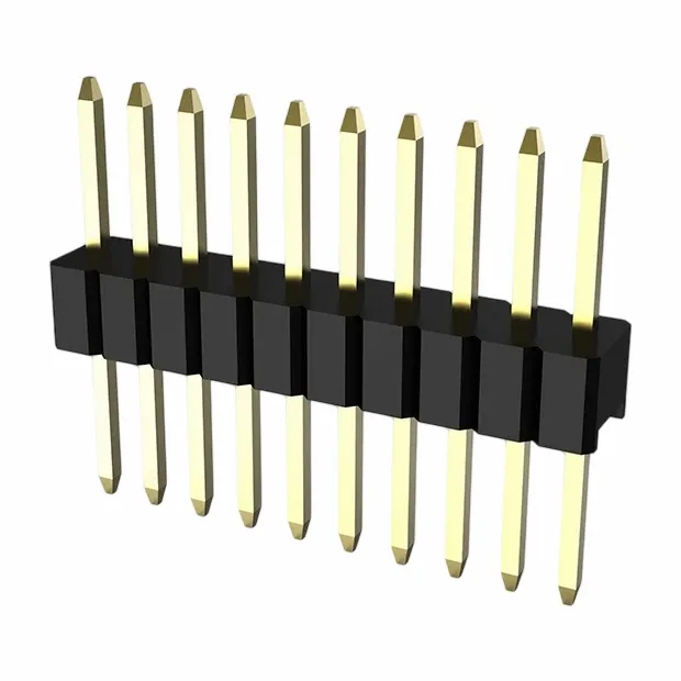 2.54mm pinna haus stakur röð beint