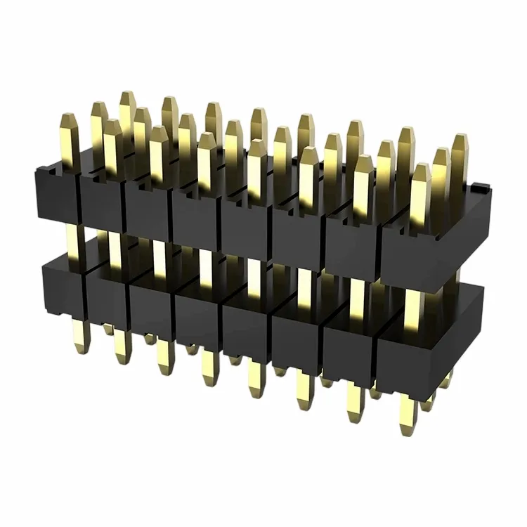 2,54mm pinna haus Triple Row beint